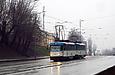 Tatra-T3A #5117-5118 3-го маршрута на улице Полтавский Шлях на перекрестке с улицей Семинарской