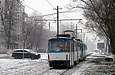 Tatra-T3A #5117-5118 3-го маршрута на улице Полтавский шлях возле улицы Кашубы