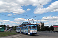 Tatra-T3A #5119-5120 3-го маршрута на площади Бугримовой возле улицы Урицкого