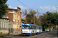 Tatra-T3A #5119-5120 3-го маршрута на улице 1-й Конной Армии возле улицы Миргородской