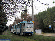 Tatra-T3A #5119-5120 23-го маршрута на Московском проспекте в районе остановки "Улица Северина Потоцкого"