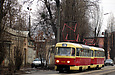 Tatra-T3A #5119-5120 3-го маршрута на улице Гольдберговской в районе улицы Украинской
