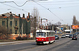Tatra-T3A #5123 6-го маршрута на улице Академика Павлова возле Конюшенного моста