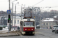 Tatra-T3A #5124 6-го маршрута на Павловской площади возле улицы Университетской