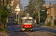 Tatra-T3A #5124 6-го маршрута на улице Гольдберговской в районе улицы Грековской