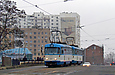 Tatra-T3A #5131-5132 3-го маршрута на Нетеченском мосту подъезжает к Рыбной площади