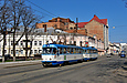 Tatra-T3A #5131-5132 3-го маршрута на улице Полтавский шлях в районе Театра юного зрителя