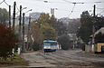 Tatra-T3A #5131-5132 3-го маршрута на улице Октябрьской Революции возле Октябрьского трамвайного депо