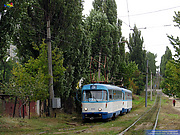 Tatra-T3A #5131-5132 23-го маршрута на проспекте Тракторостроителей возле конечной "Салтовская"