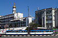 Tatra-T3A #5131-5132 3-го маршрута на пересечении Павловской и Сергиевской площадей