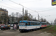 Tatra-T3A #5131-5132 3-го маршрута на улице Полтавский шлях возле улицы Холодногорской