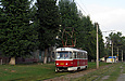 Tatra-T3A #5133 6-го маршрута на Салтовском шоссе в районе улицы Высочиненко