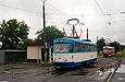 Tatra-T3A #5134 6-го маршрута на остановке "Сабурова дача" по улице Академика Павлова