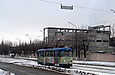 Tatra-T3A #5134 5-го маршрута на улице Морозова в районе улицы Каштановой