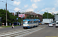 Tatra-T3A #5145-5146 изменённого 3-го маршрута на улице Конева за  перекрёстком с Нетеченской набережной