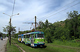 Tatra-T3A #5168-5130 23-го маршрута на проспекте Тракторостроителей между улицей Танковой и улицей Хабарова
