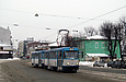Tatra-T3A #5171-5172 3-го маршрута на улице Полтавский шлях в районе улицы Конева