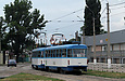 Tatra-T3A #5171-5172 3-го маршрута на улице Октябрьской Революции в районе улицы Светлановской