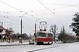 Tatra-T3 #6852 5-го маршрута на проспекте Героев Сталинграда между улицами Морозова и Аскольдовской