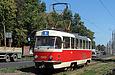 Tatra-T3 #6900 5-го маршрута на улице Плехановской возле перекрестка с улицей Лебединской