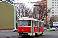 Tatra-T3 #6900 5-го маршрута на Плехановской улице в районе Власовского переулка