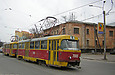 Tatra-T3SU #7000-1700 5-го маршрута на Московском проспекте в районе пересечения с улицей Примеровской