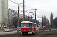 Tatra-T3SU #7009 8-го маршрута на проспекте Тракторостроителей возле улицы Героев труда