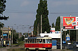 Tatra-T3SUCS #7035 8-го маршрута на улице Академика Павлова возле переулка Боткина