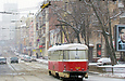 Tatra-T3SUCS #7038 5-го маршрута на Московском проспекте в районе Харьковской набережной