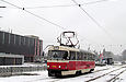 Tatra-T3SUCS #7042 8-го маршрута на Московском проспекте возле универмага "Харьков"