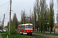 Tatra-T3SUCS #7048 8-го маршрута на улице Академика Павлова возле Семиградского переулка