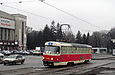 Tatra-T3SUCS #7050 8-го маршрута на Московском проспекте напротив Спортивного переулка
