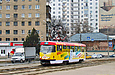 Tatra-T3SUCS #7068 5-го маршрута на площади Бугримовой возле одноимённой остановки
