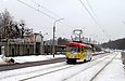 Tatra-T3SUCS #7068 8-го маршрута на улице Морозова напротив Парка Артема