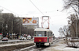 Tatra-T3SUCS #7068 8-го маршрута на проспекте Героев Сталинграда в районе Зернового переулка