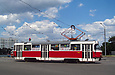 Tatra-T3SUCS #7068 8-го маршрута на площади Защитников Украины