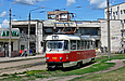 Tatra-T3SUCS #7088 8-го маршрута на конечной станции "602-й микрорайон"