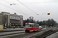 Tatra-T3SUCS #7088 8-го маршрута на Московском проспекте напротив Спортивного переулка