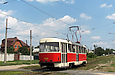 Tatra-T3SUCS #7099 8-го маршрута на улице Академика Павлова