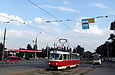 Tatra-T3SUCS #7173 8-го маршрута на Московском проспекте возле универмага "Харьков"