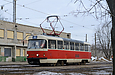 Tatra-T3SUCS #7191 16-го маршрута на конечной "Салтовская"