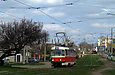 Tatra-T3SUCS #7191 8-го маршрута на улице Академика Павлова в районе Салтовского шоссе
