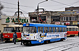 Tatra-T3SUCS #7196 8-го маршрута на конечной станции "602-й микрорайон"