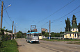 Tatra-T3SUCS #7240 27-го маршрута на улице Октябрьской Революции возле конечной станции "Новожаново"