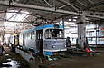 Tatra-T3SUCS #7240 в производственном корпусе Салтовского трамвайного депо