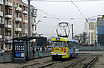 Tatra-T3SUCS #7240 5-го маршрута на площади Защитников Украины возле Московского проспекта