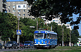 Tatra-T3SUCS #7240 5-го маршрута на проспекте Героев Сталинграда в районе улицы Монюшко