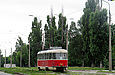 Tatra-T3M #8023 5-го маршрута на улице Морозова в районе улицы Зерновой