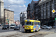 Tatra-T3M #8023 5-го маршрута на Павловской площади возле улицы Университетской