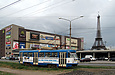 Tatra-T3M #8023 на улице Академика Павлова в районе остановки "Сабурова дача"